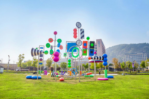 “中国姿态·养眼‘睛’彩”——第十五届中国园博会龙湾公共环境艺术分会场启幕