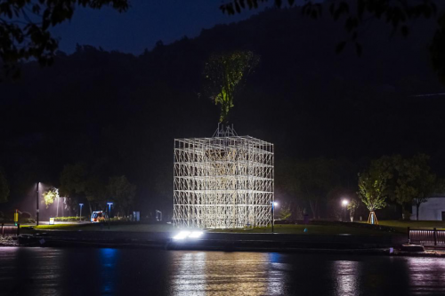 “中国姿态·养眼‘睛’彩”——第十五届中国园博会龙湾公共环境艺术分会场启幕