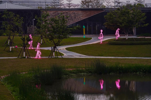 “中国姿态·养眼‘睛’彩”——第十五届中国园博会龙湾公共环境艺术分会场启幕